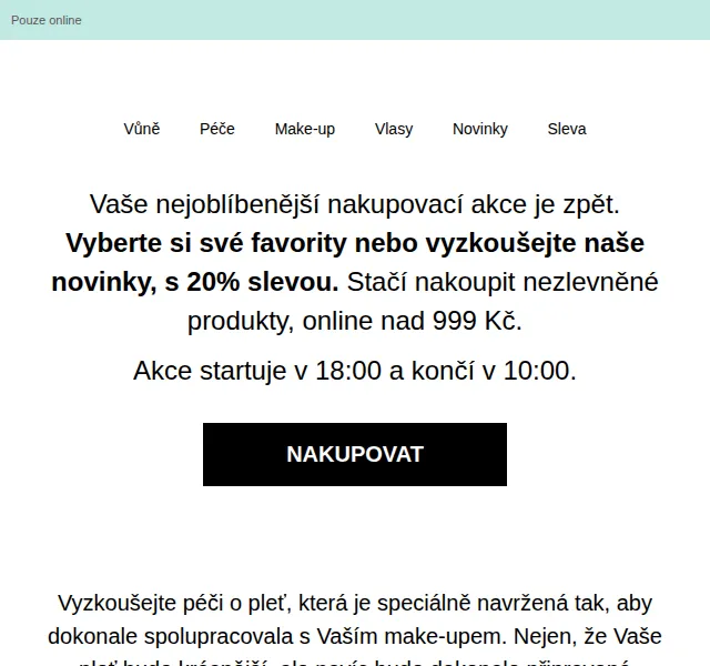 Douglas CZ: 20% sleva na vše – červen 2026 | Nuslet.cz