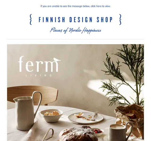 Finnish Design Shop: Ferm Living Sleva – Prosinec 2021 | Nuslet.cz