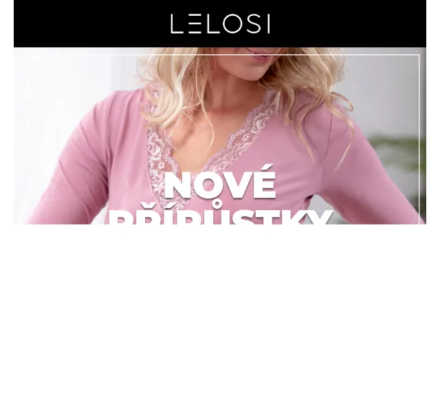 LELOSI: Nové viskózové pyžamo a košile – červen 2026 | Nuslet.cz