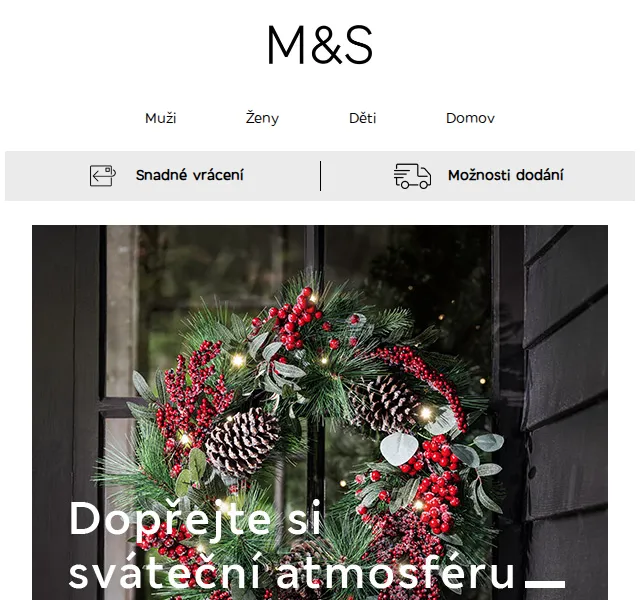 Marks and Spencer: Vánoční kolekce 2026 – červen 2026 | Nuslet.cz