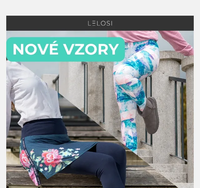 LELOSI: Nové vzory Polarosi legín a skortů – červenec 2026 | Nuslet.cz