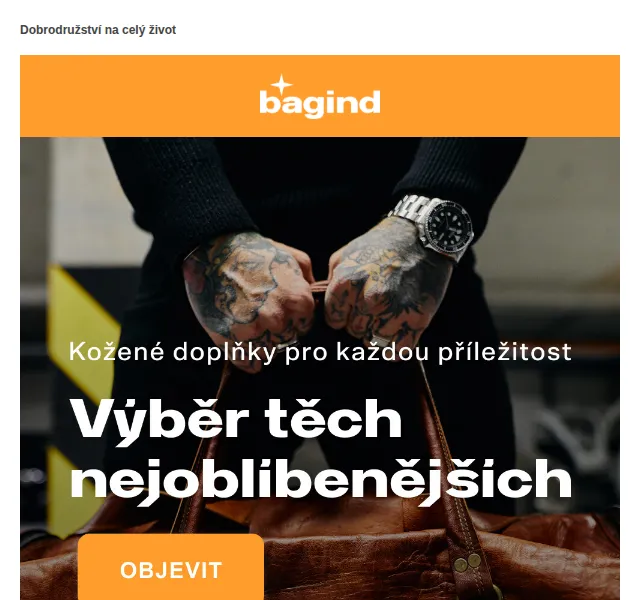 Bagind: Kožené doplňky pro něj i pro ni – červen 2026 | Nuslet.cz