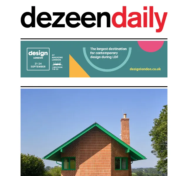Dezeen Daily: Architektonické novinky a design – červen 2026 | Nuslet.cz