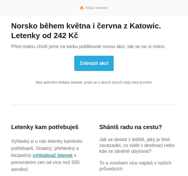 Cestujlevne.com: Norsko z Katowic od 242 Kč – červen 2026 | Nuslet.cz