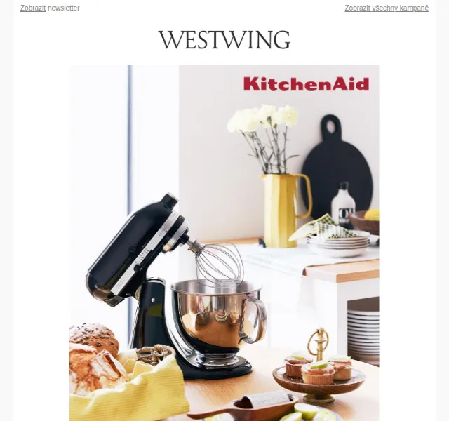 Westwing: KitchenAid a další značky – červen 2026 | Nuslet.cz