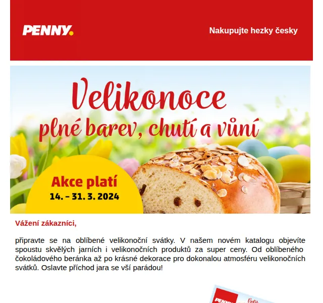 Penny: Nový jarní katalog slev – březen 2026 | Nuslet.cz