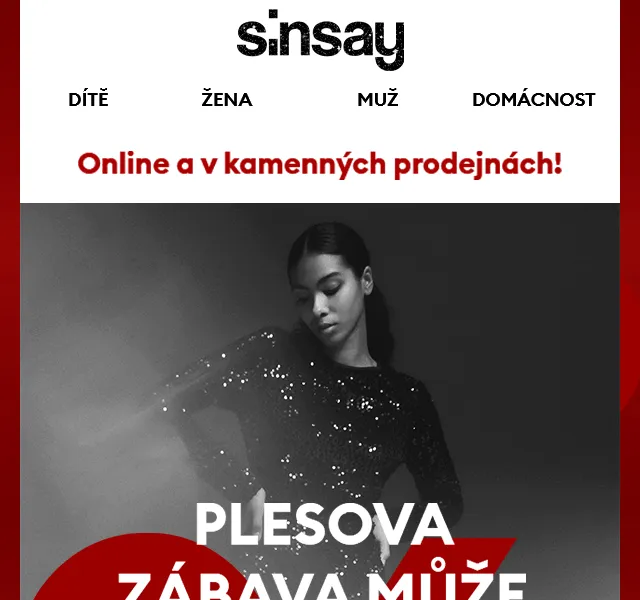 Sinsay: Karnevalové oblečení ve výprodeji – červen 2026 | Nuslet.cz