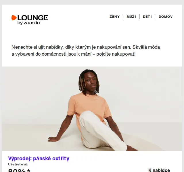 Lounge by Zalando: Výprodej se slevou až 80 % – červen 2026 | Nuslet.cz