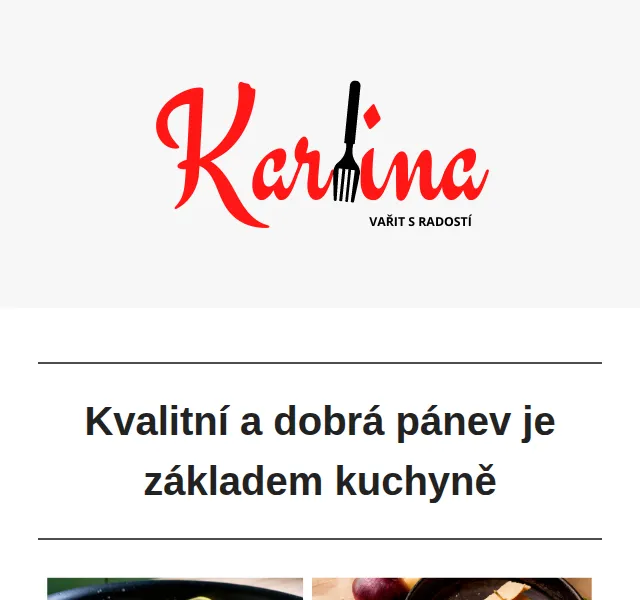Karlina CZ: Sleva až 44 % na pánve SWISS TITAN – červen 2026 | Nuslet.cz