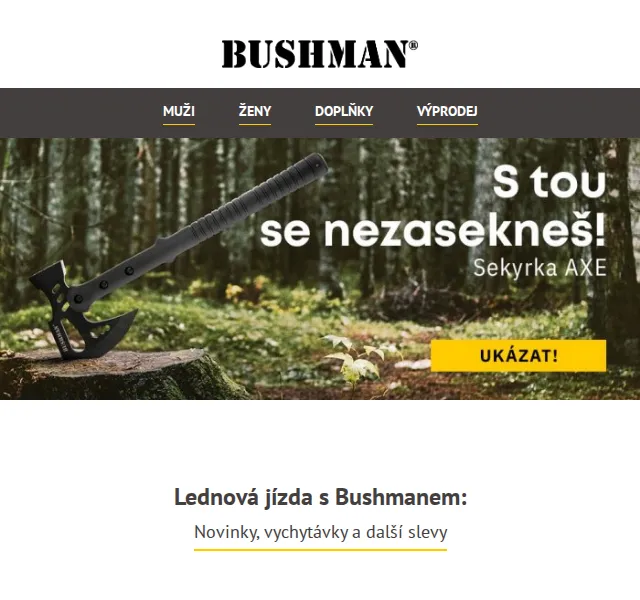 BUSHMAN: vylepšené kapsáče Lincoln Pro – červen 2026 | Nuslet.cz