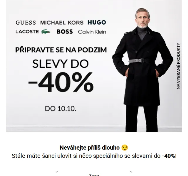 Modivo: Slevy do -40 % na podzimní modely – červen 2026 | Nuslet.cz