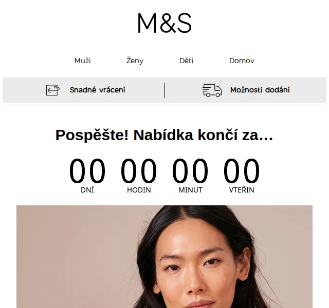 Marks and Spencer: 15% sleva na vše – červen 2026 | Nuslet.cz