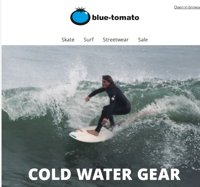 BLUE TOMATO: Zimní surfové neoprény a doplňky – červen 2026 | Nuslet.cz