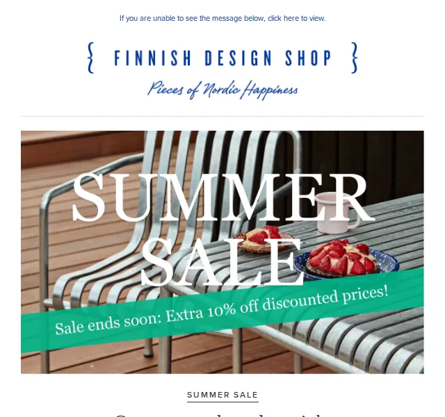 Finnish Design Shop: Summer Sale až 40 % + extra 10 % – červen 2026 | Nuslet.cz