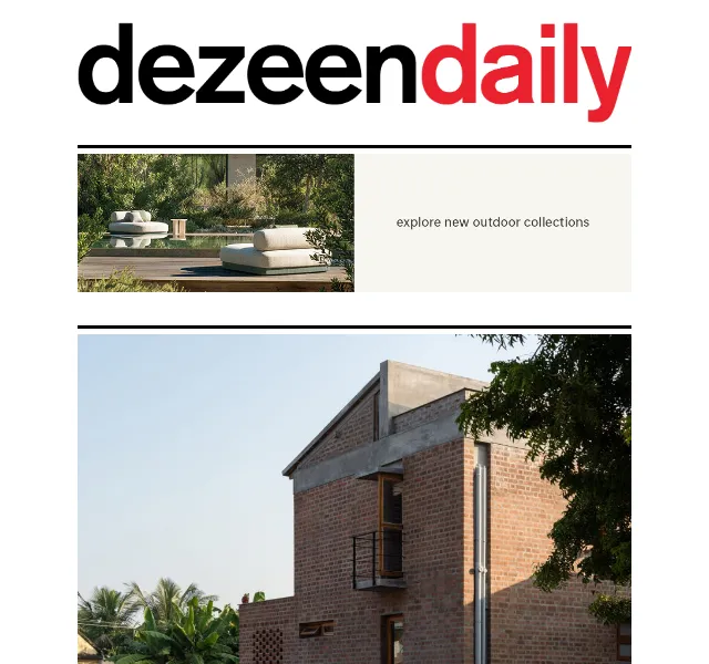 Dezeen Daily: Architektonické novinky z celého světa – červen 2026 | Nuslet.cz