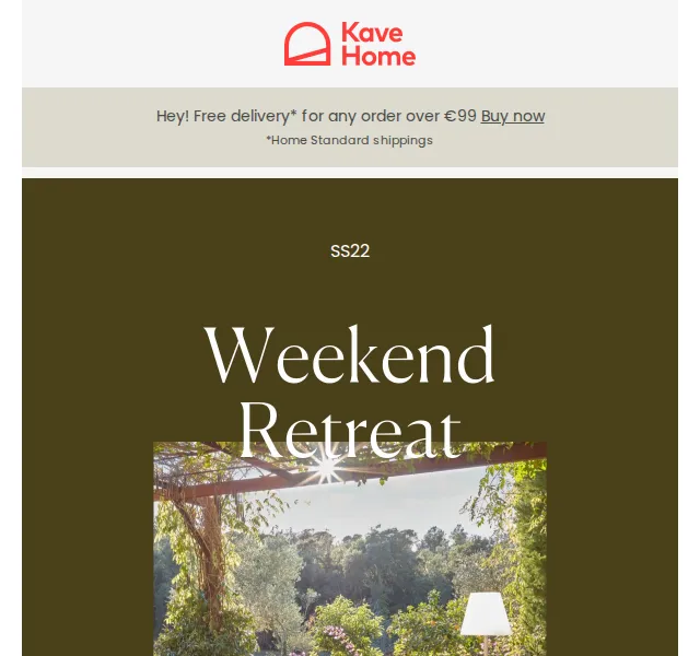 Kave Home Sale: Weekend Retreat nová kolekce – červen 2026 | Nuslet.cz