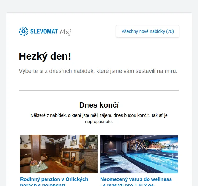 Slevomat: Wellness pobyt u Zakopaného a 70 dalších nabídek – červen 2026 | Nuslet.cz
