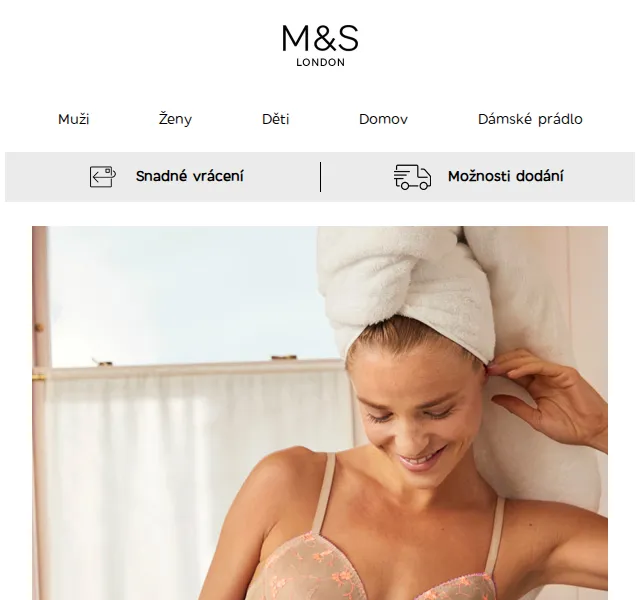 Marks and Spencer: Letní dámské prádlo – červen 2026 | Nuslet.cz