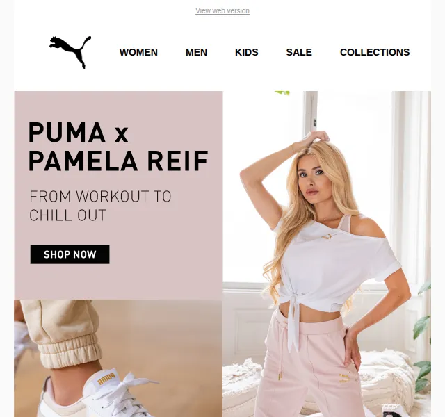 PUMA x PAMELA REIF: limitovaná kolekce – červen 2026 | Nuslet.cz