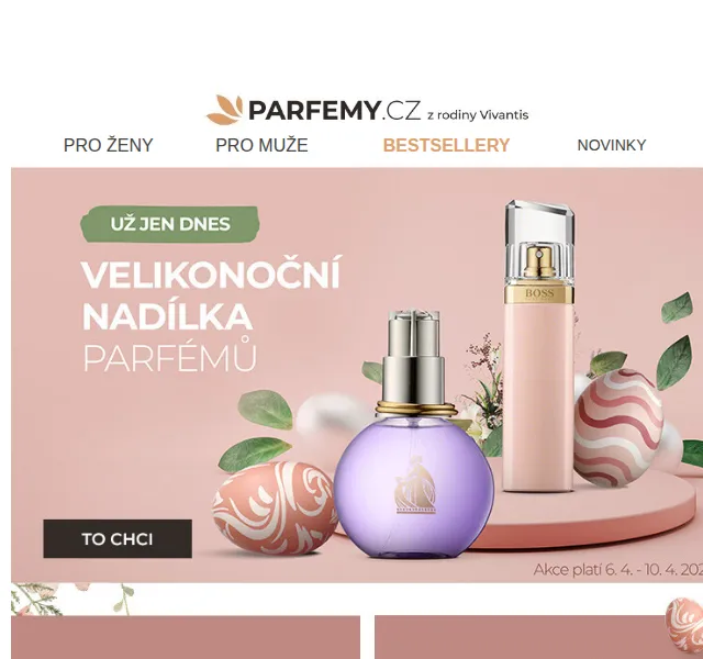 Parfemy.cz: Velikonoční nadílka parfémů – červenec 2026 | Nuslet.cz