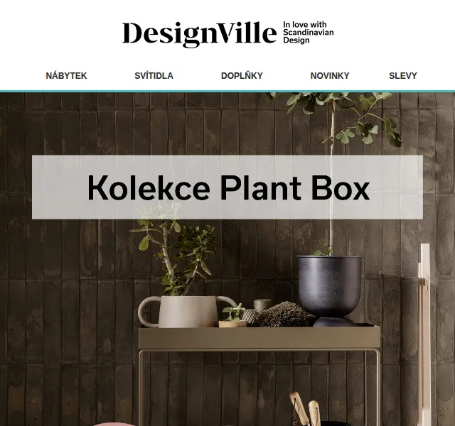 DesignVille: Plant Box se slevou 20 % – červen 2026 | Nuslet.cz