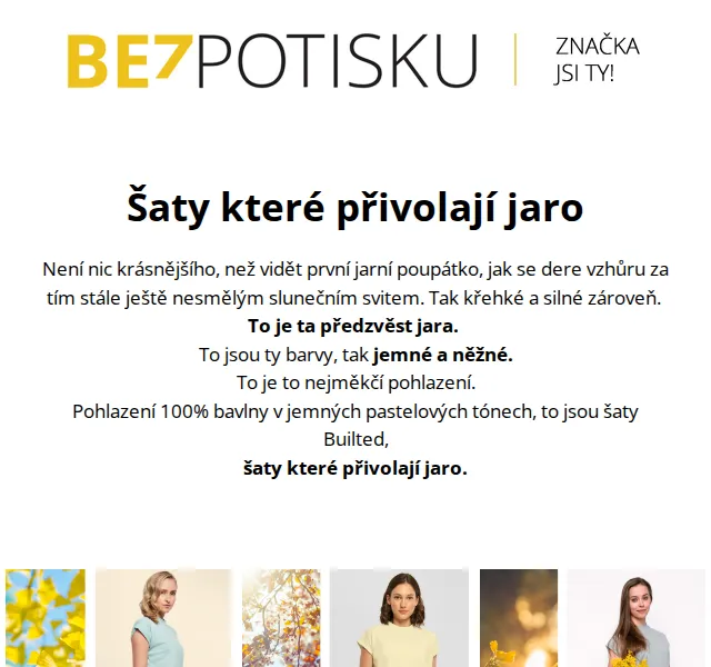 BezPotisku: Dámské šaty Builted od 349 Kč – červen 2026 | Nuslet.cz