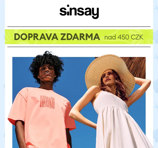 Sinsay: letní outfity pro ni i pro něj – červen 2026 | Nuslet.cz