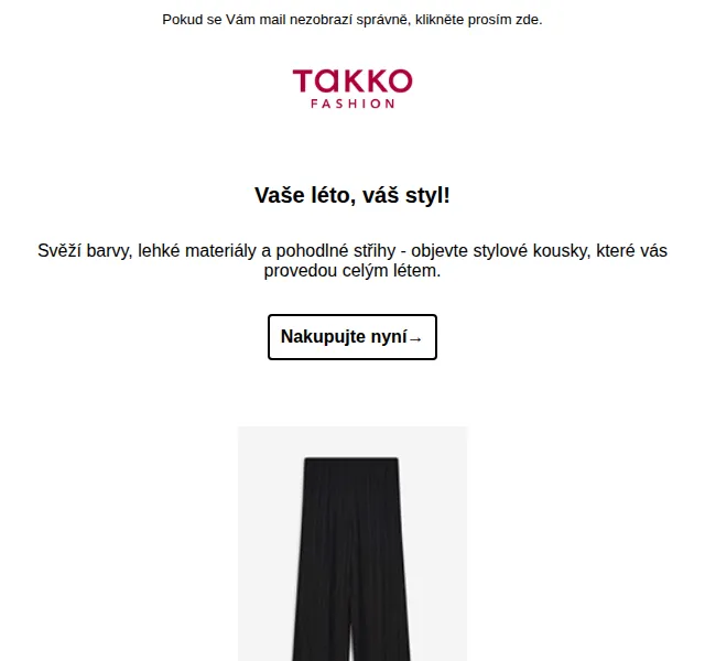 Takko Fashion: Letní šatník za skvělé ceny – červenec 2026 | Nuslet.cz