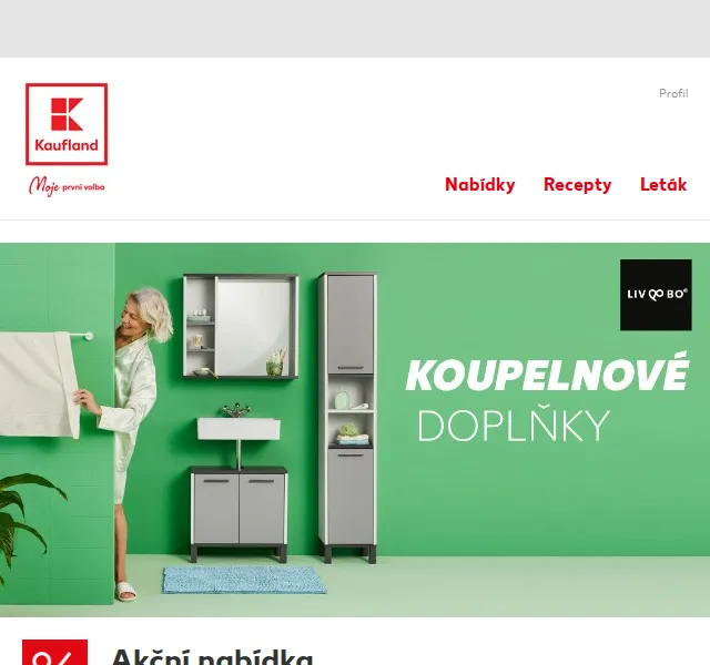 Kaufland: Liv&Bo koupelnové doplňky – srpen 2022 | Nuslet.cz