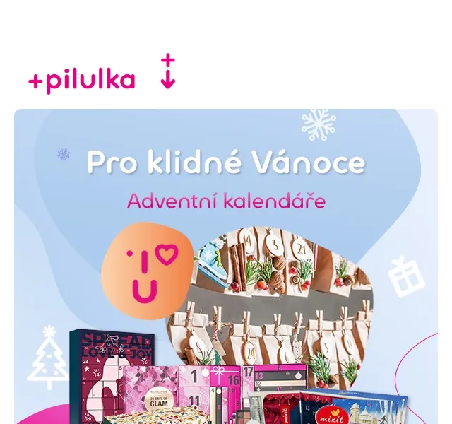 Pilulka.cz: Adventní kalendáře od 369 Kč – červen 2026 | Nuslet.cz