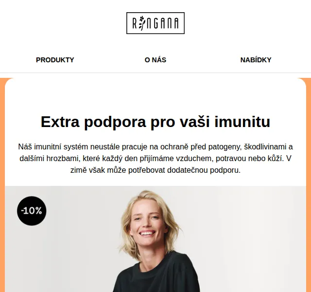 RINGANA: -10 % na FRESH pack antiox – červenec 2026 | Nuslet.cz