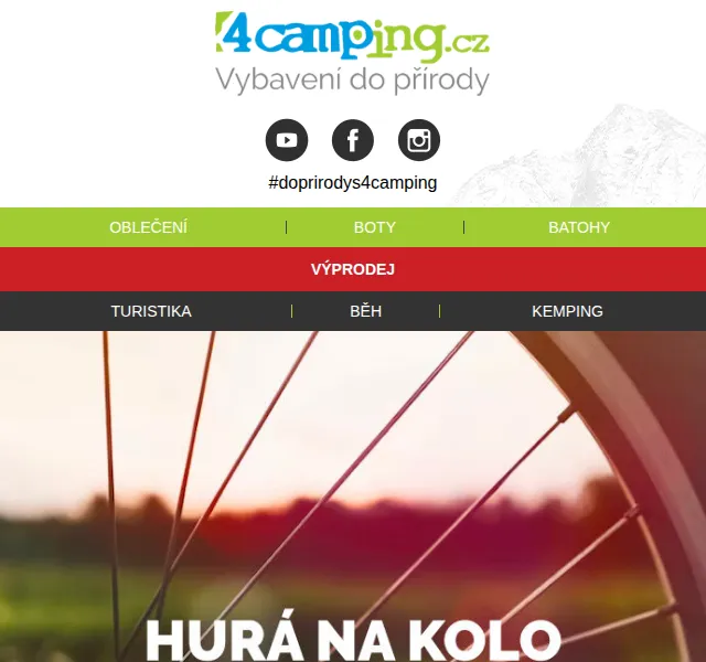 4camping: Cyklistické novinky a akce – červen 2026 | Nuslet.cz