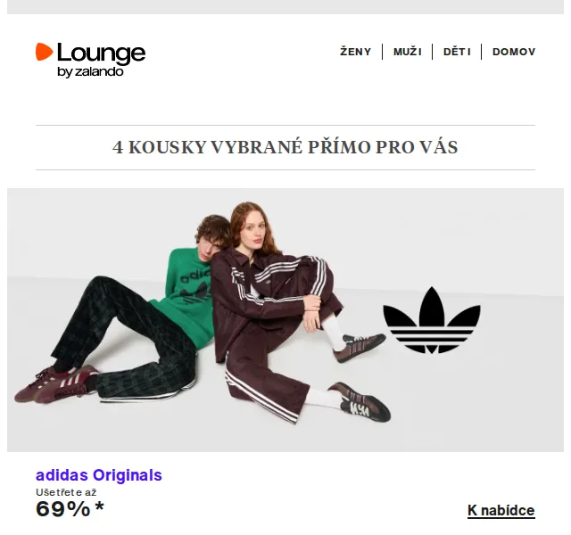 Lounge by Zalando: Sleva až 75 % na módu – duben 2026