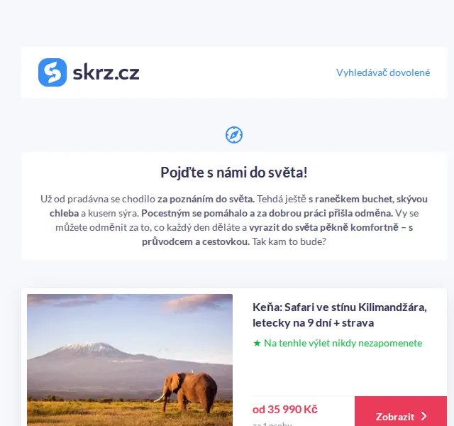 Vánoce na Skrz: Poznávací zájezdy od 849 Kč – červen 2026 | Nuslet.cz