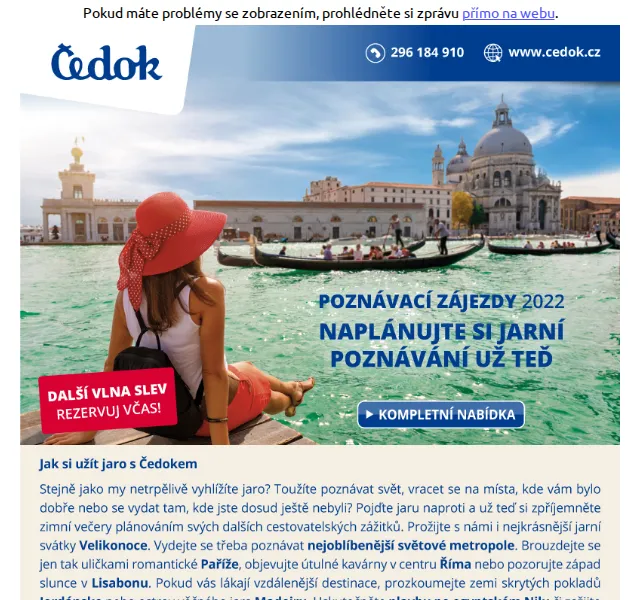 Čedok: jarní poznávačky – červen 2026 | Nuslet.cz