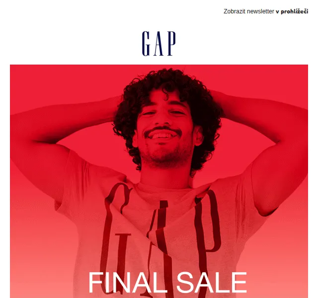 GAPstore.cz: Výprodej až -60 % + extra 20 % na LOGO – červen 2026 | Nuslet.cz