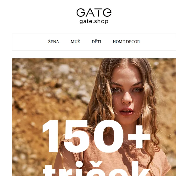 Gate.shop: 150+ triček do 50 Kč! – červenec 2026 | Nuslet.cz