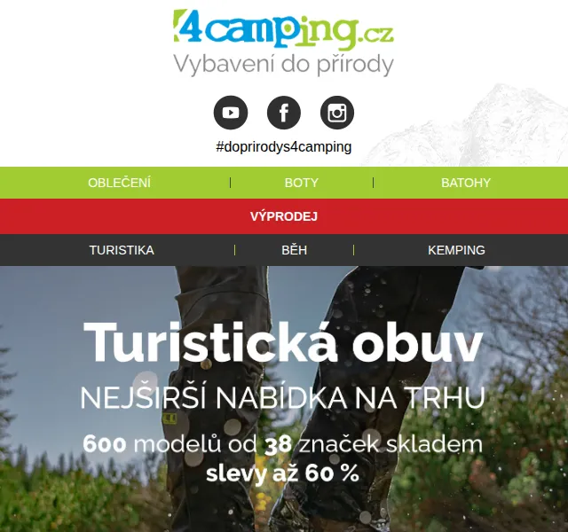 4camping.cz: Turistické boty – červen 2026 | Nuslet.cz