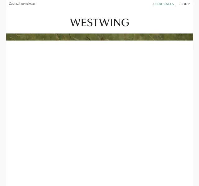 Westwing výprodej až -85 % – červen 2026 | Nuslet.cz