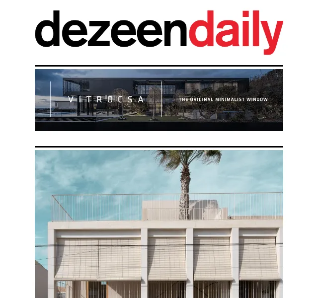 Dezeen Daily: Telo pick-up od Yves Behara – červen 2026 | Nuslet.cz