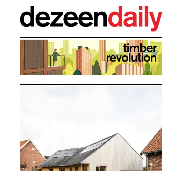 Dezeen Daily: architektura a design – červen 2026 | Nuslet.cz