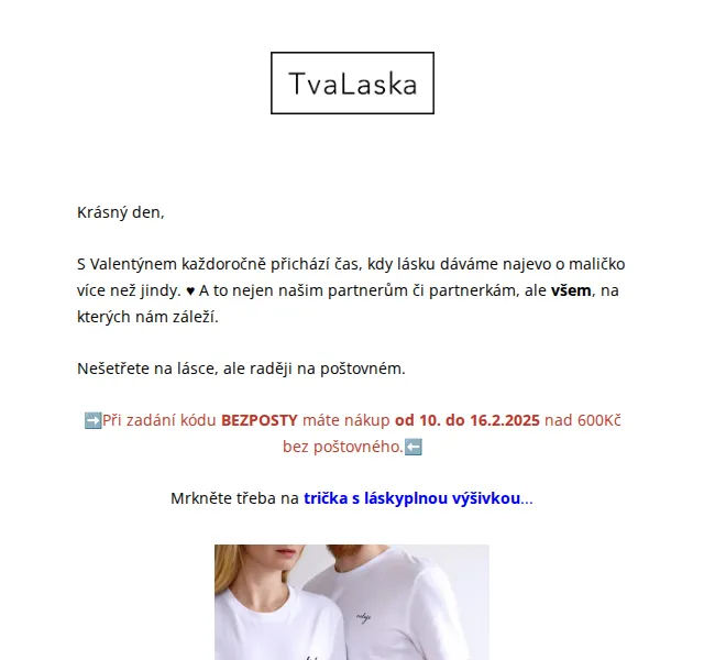 Niki a Ctirad z TvaLaska: Doprava zdarma – únor 2025 | Nuslet.cz