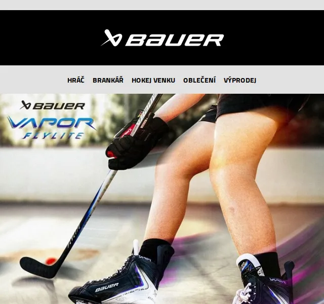 Bauer Hockey: Kolečkáče Vapor Flylite – duben 2026 | Nuslet.cz