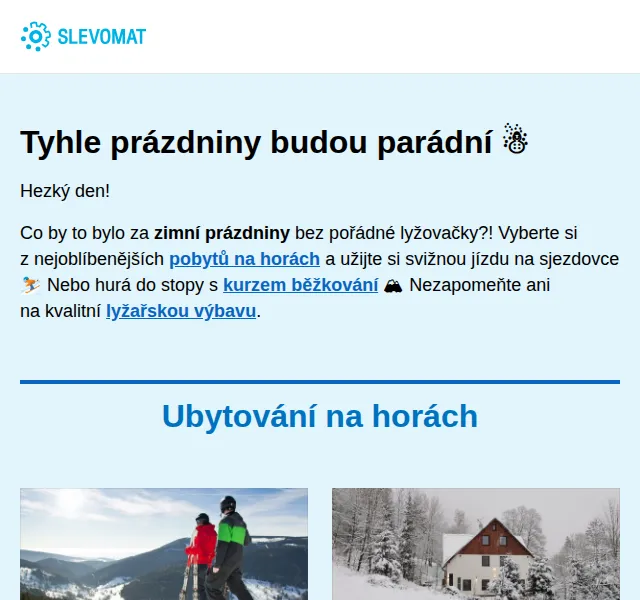 Slevomat: Horské pobyty v Jizerských horách, Krkonoších i Beskydech – červen 2026 | Nuslet.cz