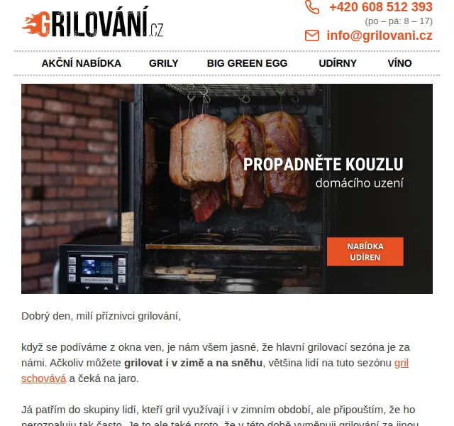 Grilování.cz - Tomáš Dytrych: sezóna uzení – červen 2026 | Nuslet.cz