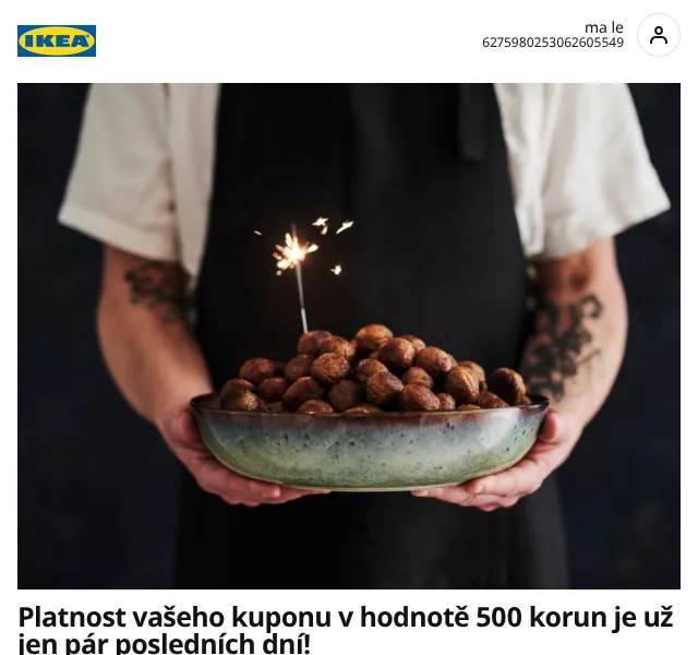 IKEA: 500 Kč sleva na nákup – červen 2026 | Nuslet.cz