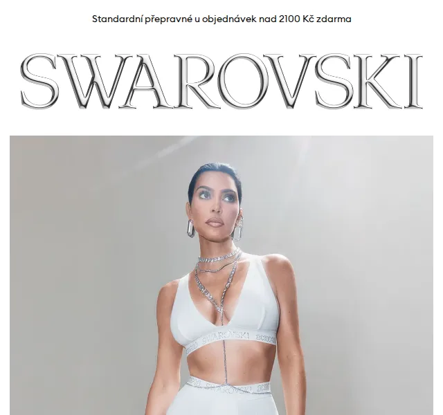 Swarovski x SKIMS: Třpytivé spodní prádlo a šperky Matrix – červenec 2026 | Nuslet.cz