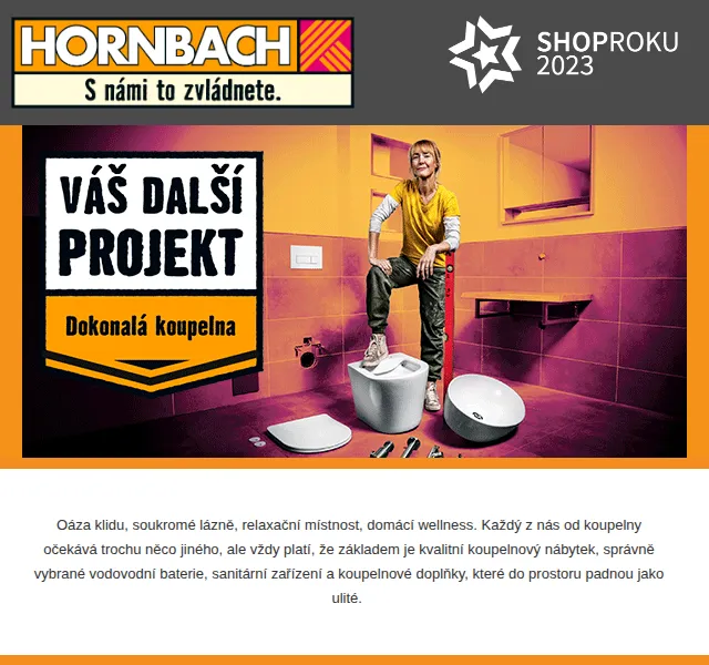 HORNBACH: Koupelnová sestava NELSON 60 cm – červenec 2026 | Nuslet.cz