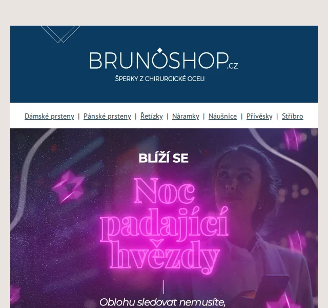 BRUNOshop: Noc padající hvězdy – červenec 2026 | Nuslet.cz