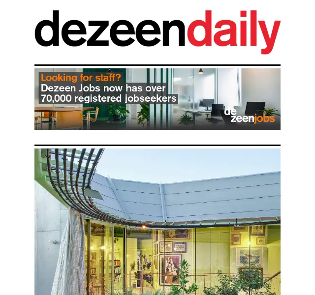 Dezeen Daily: architektura a design – červen 2026 | Nuslet.cz
